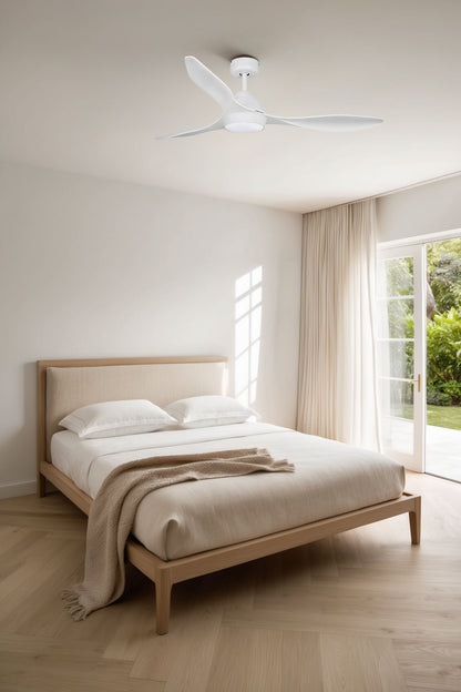POLARIS L LED valge ventilaator TUYA