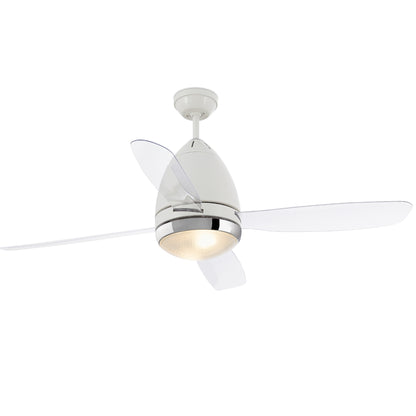 110V FARETTO Ø131CM BLANCO 4 PALAS 2L E26 15W