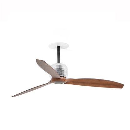 DECO FAN M süvistatav must/pähklipuu ventilaator Seinajuhtimine must