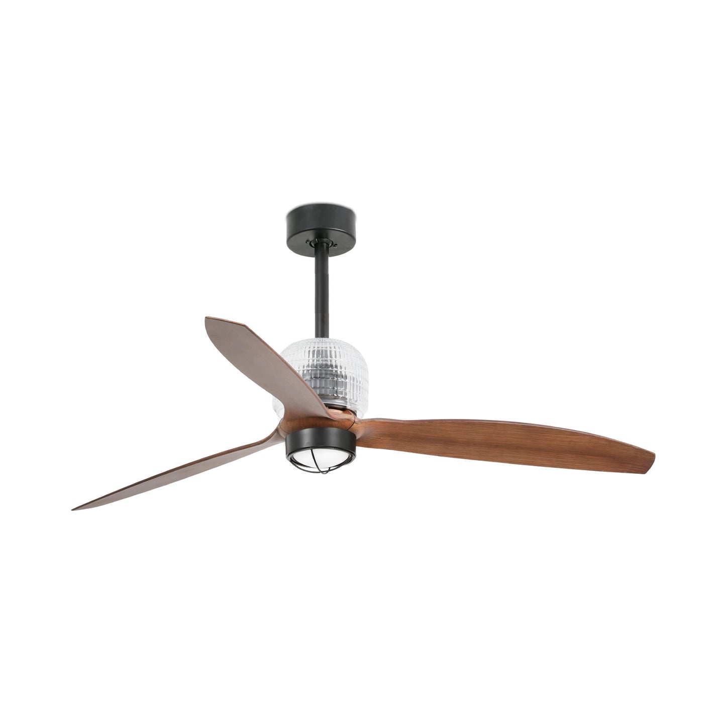 DECO FAN M must/pähkel ventilaator Seinakontroller valge 3000K