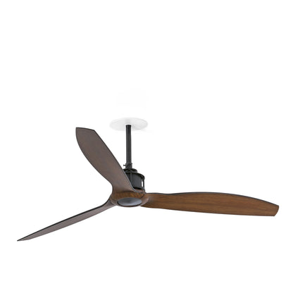 JUST FAN M RECESSED Must/pähkel ventilaator Seinajuhtimine must
