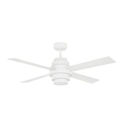 110V DISC FAN Ø132 CMS BLANCO 4 PALAS LED 33W