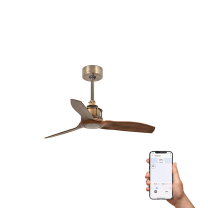 JUST FAN S vana kuld/pähkel ventilaator TUYA