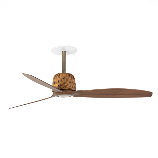 WEAVER RECESSED M Antiik kuld/pähkel ventilaator TUYA