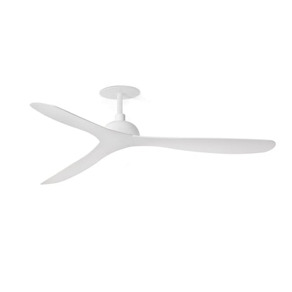 GOTLAND SÜVAPAI PAIGALDATAV valge/valge ventilaator seinalülitiga, must