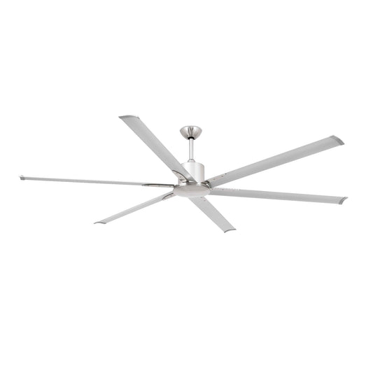 Ceiling fan without light 110V ANDROS XXL Ø2130MM MATT NICKEL 6 BLADES