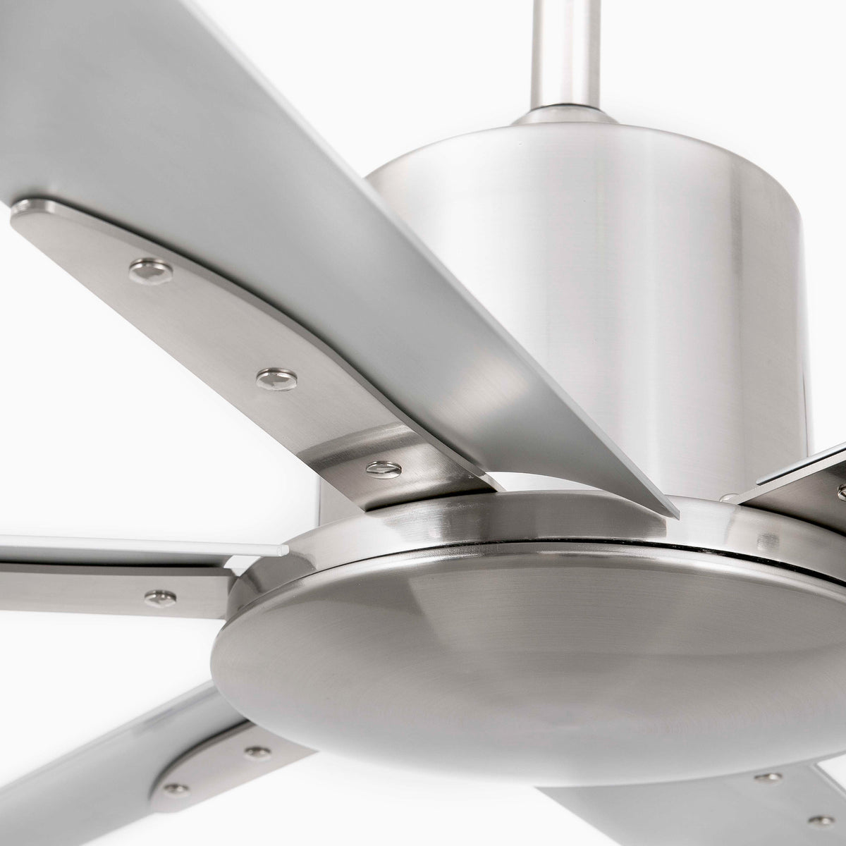 Deckenventilator ohne Licht ANDROS XXL Ø2130MM MATTNICKEL 6 FLÜGEL
