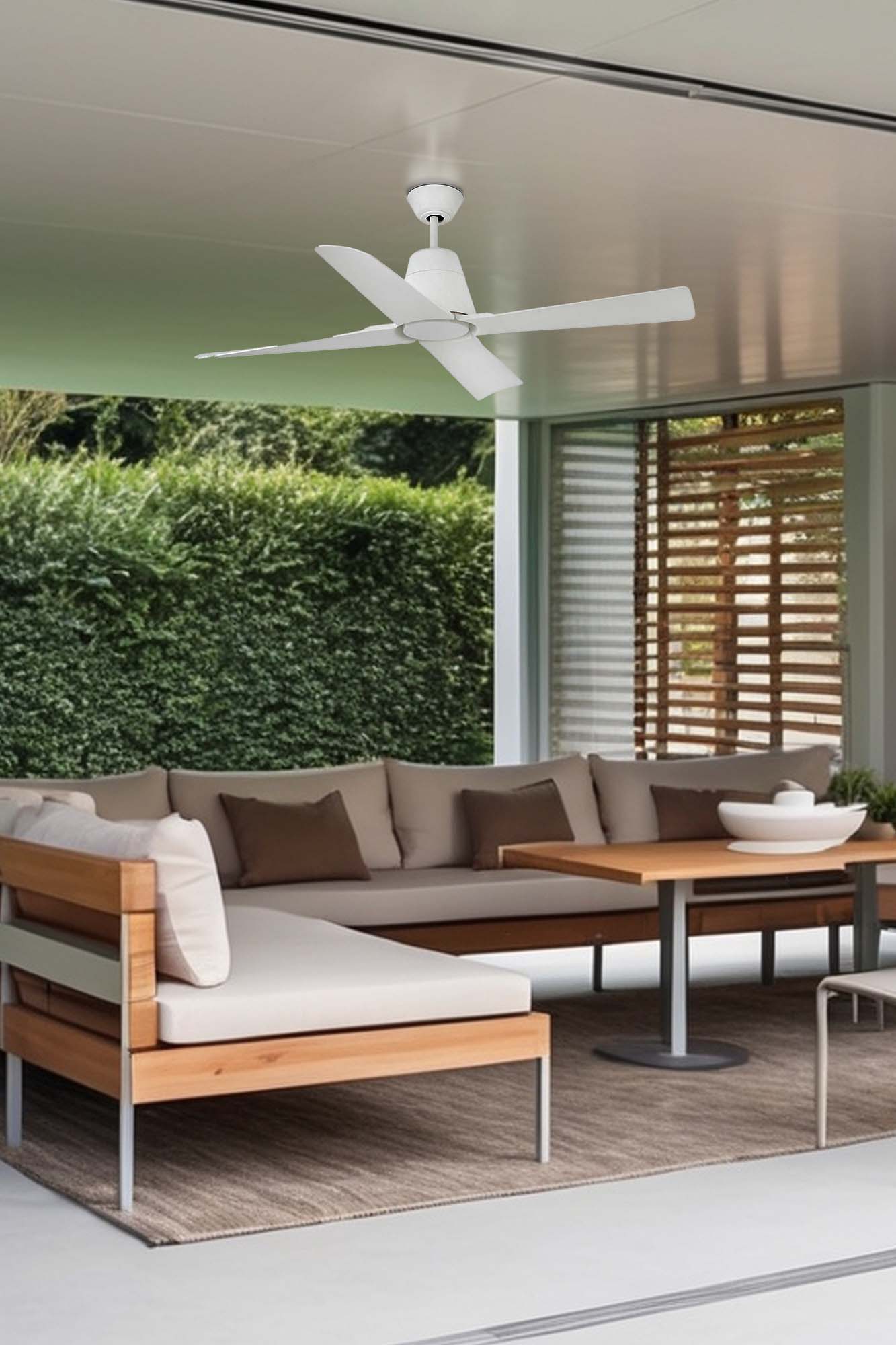 TYPHOON M White fan IP44