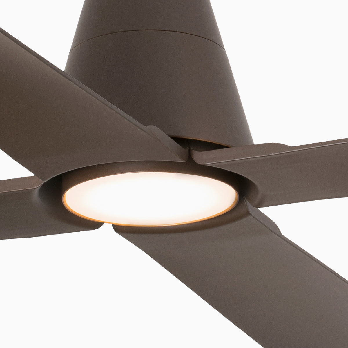 Коричневый вентилятор TYPHOON M LED, 3000 K, IP44