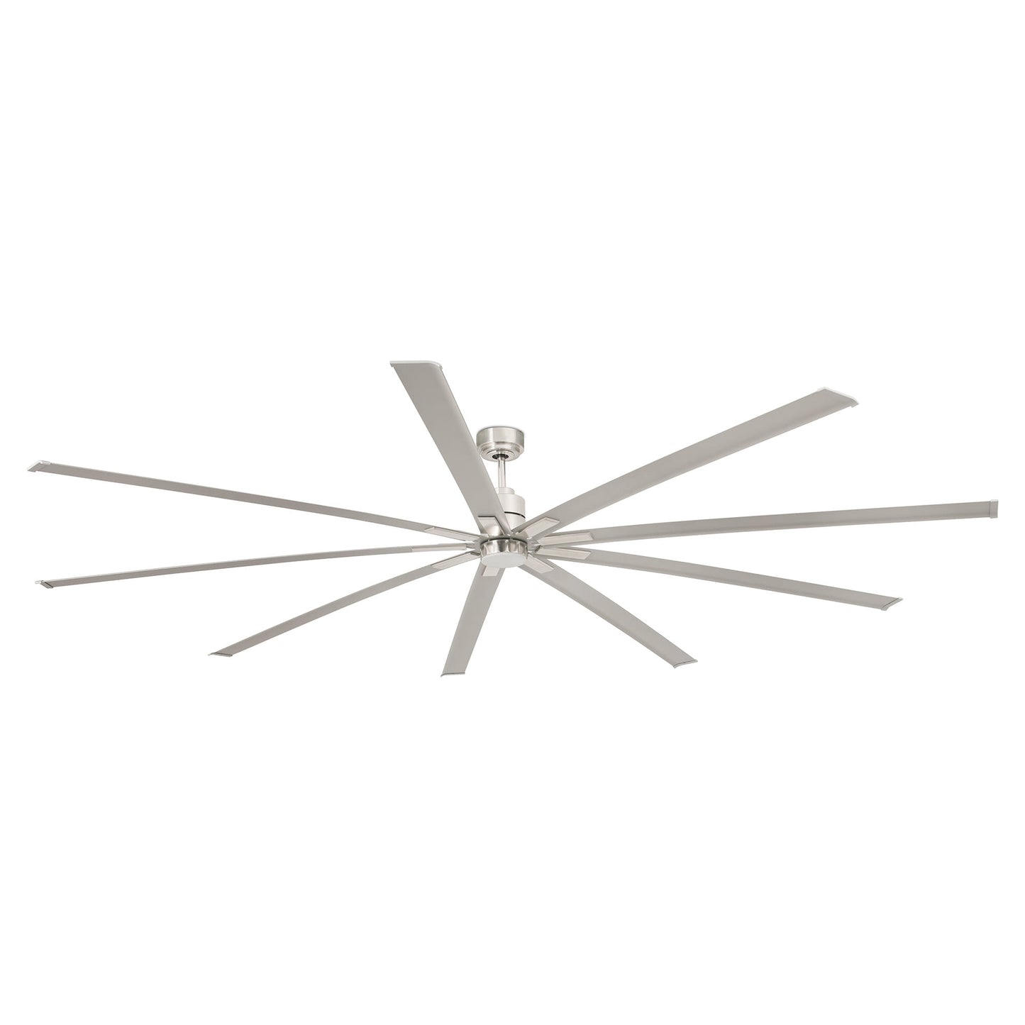 MANHATTAN XXL LED Mattnikkel ventilaator