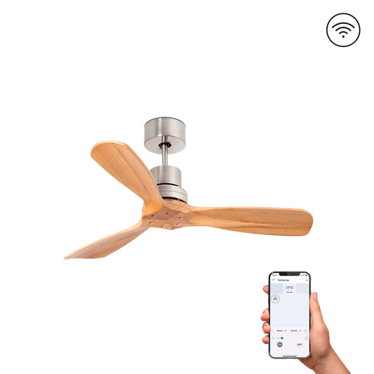 MINI LANTAU S Matt nikkel/mänd ventilaator TUYA
