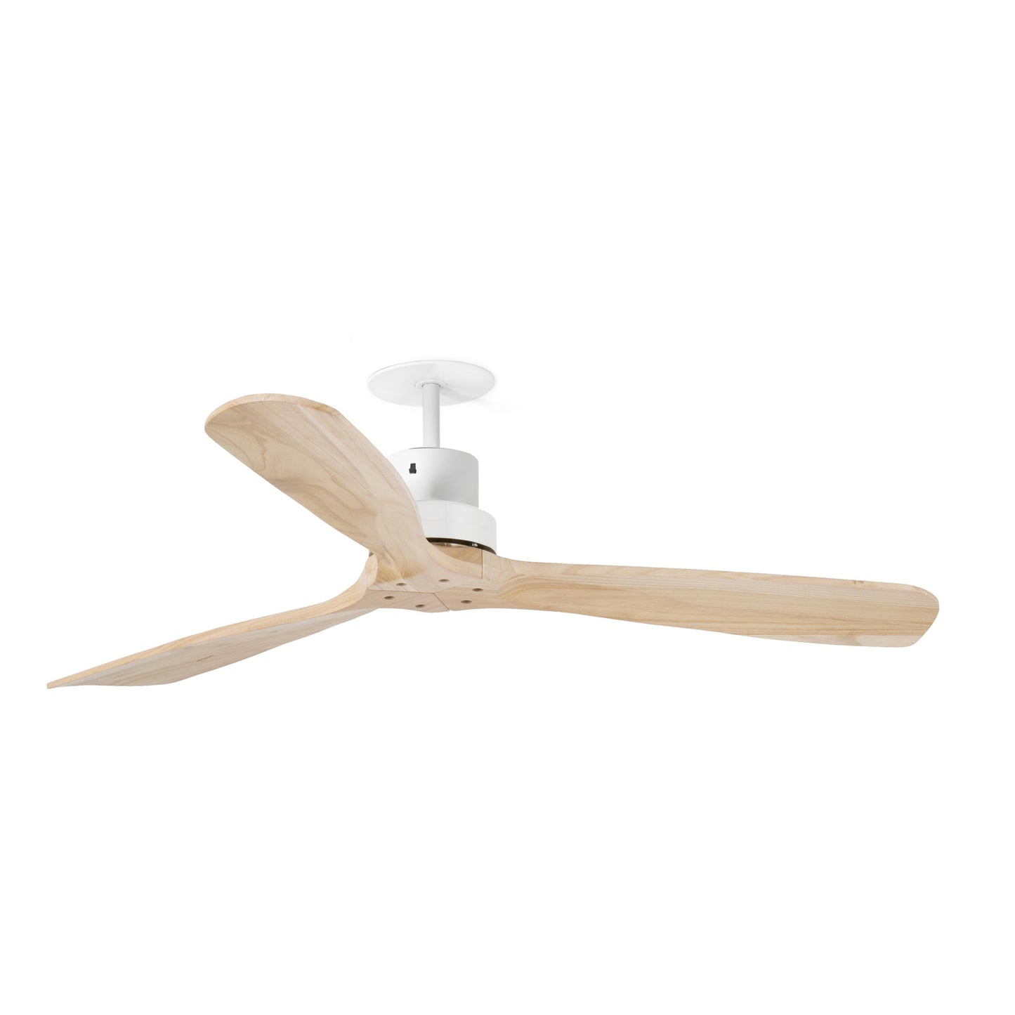 LANTAU L SÜVISVALGUSTI Valge/männipuit ventilaator TUYA