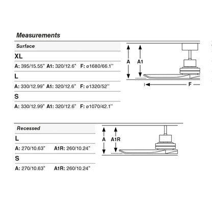 LANTAU L pruun/männipuidust ventilaator TUYA