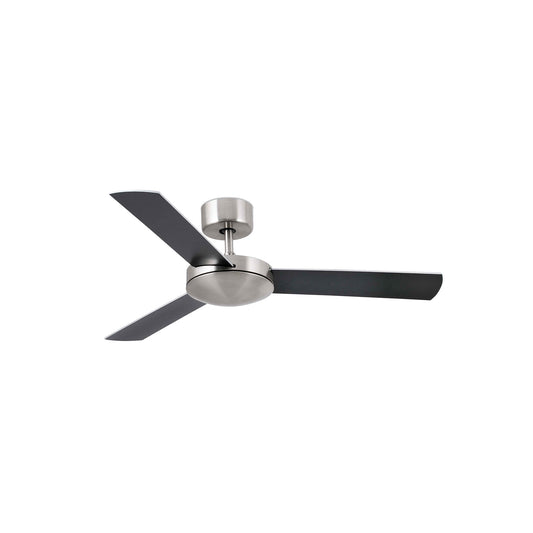 Ceiling fan without light 110V MINI MALLORCA Ø1060 MM MATT NICKEL 3 BLADES