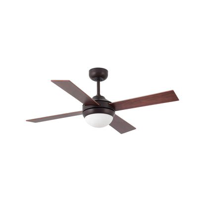110V MINI ICARIA Ø106 MARRON 2XE14 20W 4 PALAS