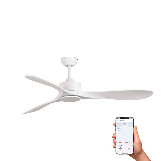 LUZON L valge ventilaator TUYA