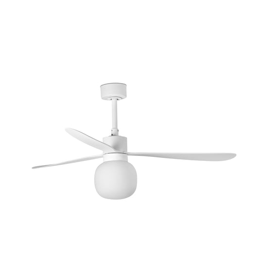 AMELIA PALL L Valge/valge ventilaator Seinajuhtimine 2700K