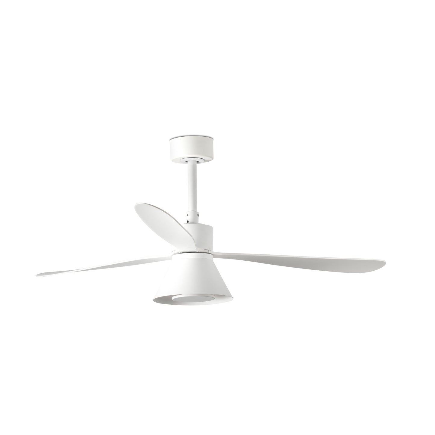 AMELIA CONE Valge ventilaator seinalüliti valge