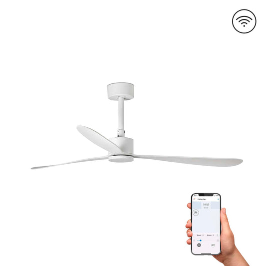 AMELIA L Valge ventilaator TUYA
