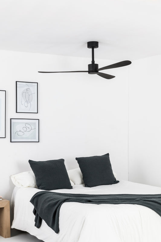 AMELIA L Ventilador negro TUYA