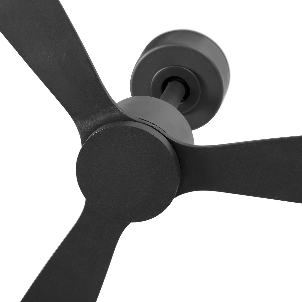 Ventilateur de plafond sans éclairage AMELIA Ø1320MM NOIR 3 PALES NOIRES