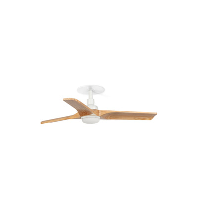 HEYWOOD SYVISSE PAIGALDATAV LED-VALGUSTI Valge/mänd ventilaator 10W SWT TUYA