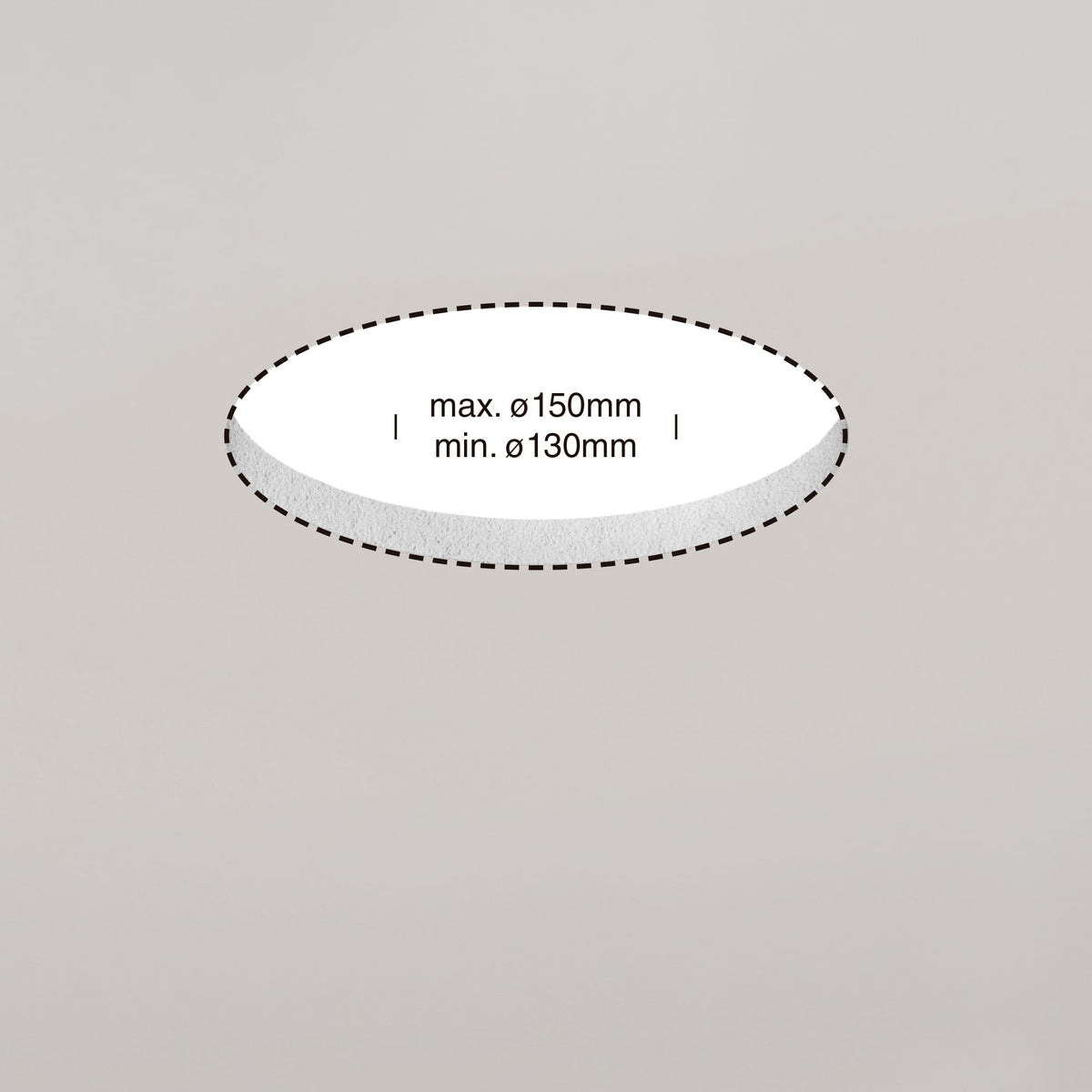 Потолочный вентилятор без светильника HEYWOOD L RECESS Ø1320 BLACK 3P WALNUT OSC