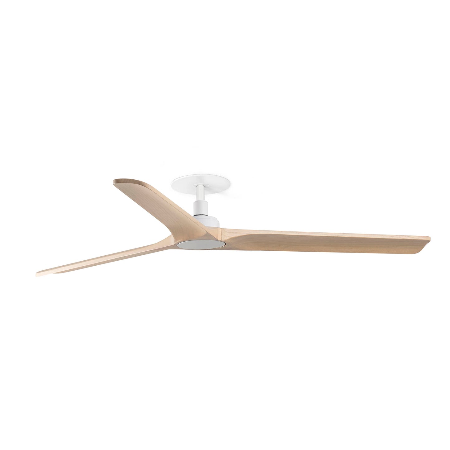 HEYWOOD RECESSED LED L White/pine fan