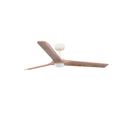 HEYWOOD LED L Valge/mänd ventilaator 10W SWT Seinakontroll valge