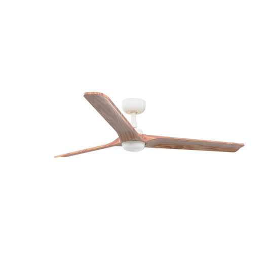 HEYWOOD LED L White/pine fan 10W SWT Wall Control white