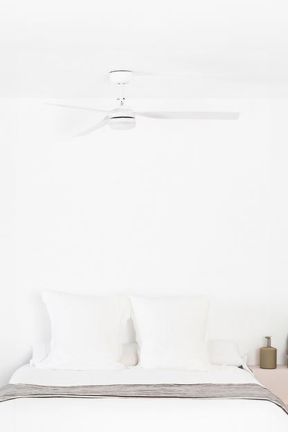 PUNT M LED valge ventilaator TUYA