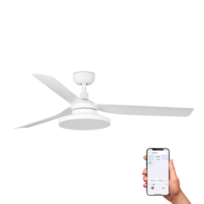 PUNT TAK M White fan 4000K TUYA