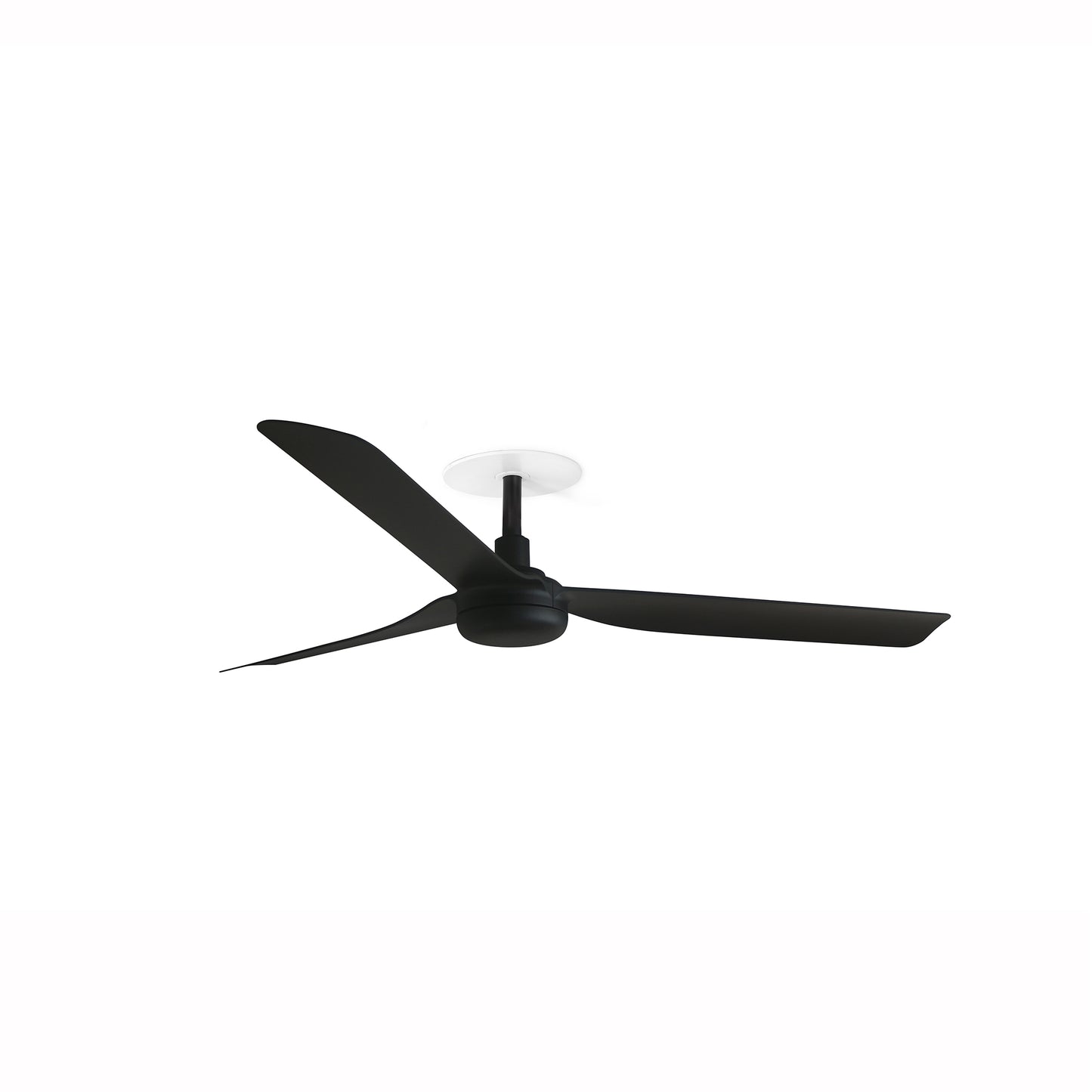PUNT RECESSED M Black fan Wall Control black 2700K