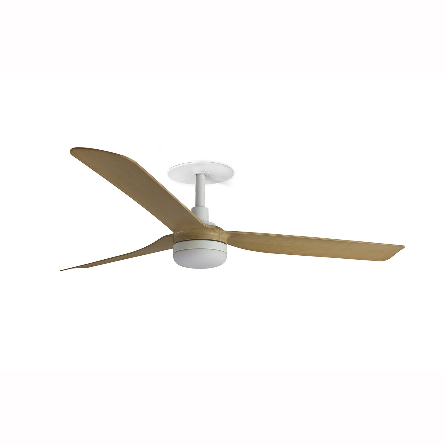 PUNT RECESSED M White/maple fan Wall Control black 18W SWT