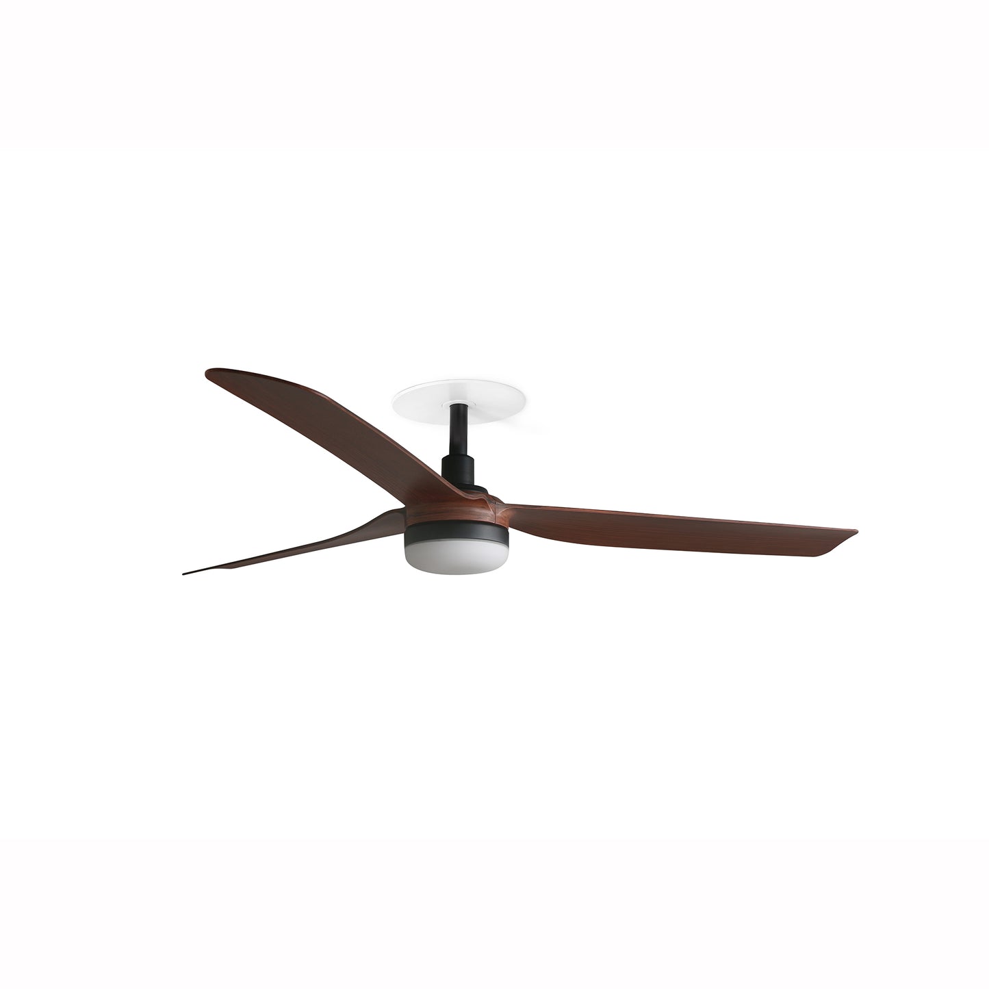 PUNT RECESSED M must/pähkel ventilaator 18W SWT seinakontroller valge