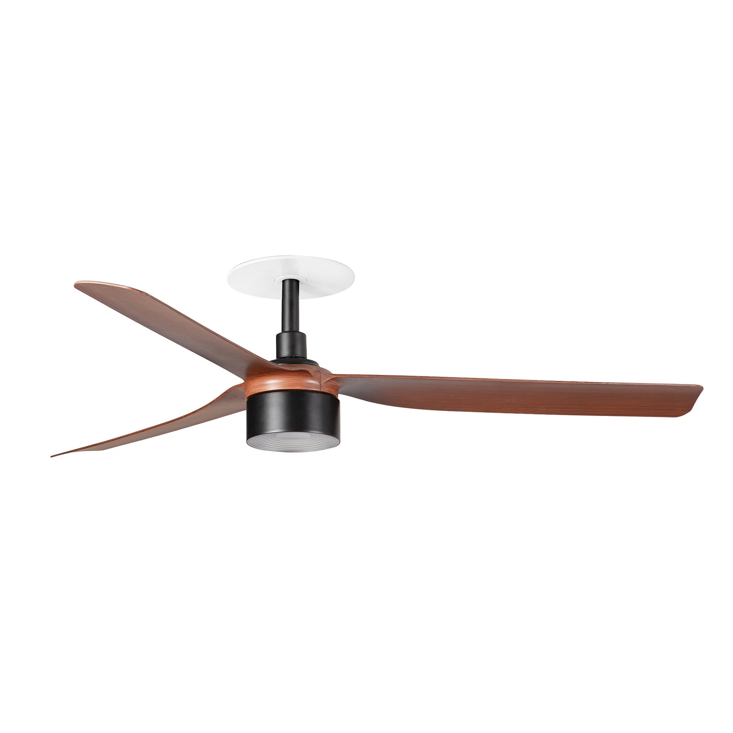 Süvistatav valgusti PUNT TEK must/pähkel ventilaator 3000K TUYA 0-10V