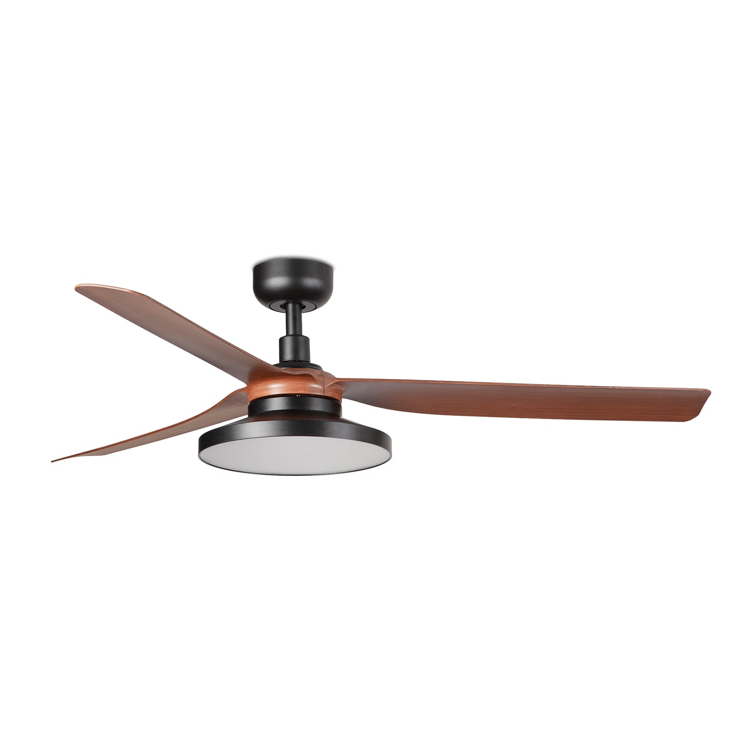 PUNT TAK M Black/walnut fan 3000K 0-10V