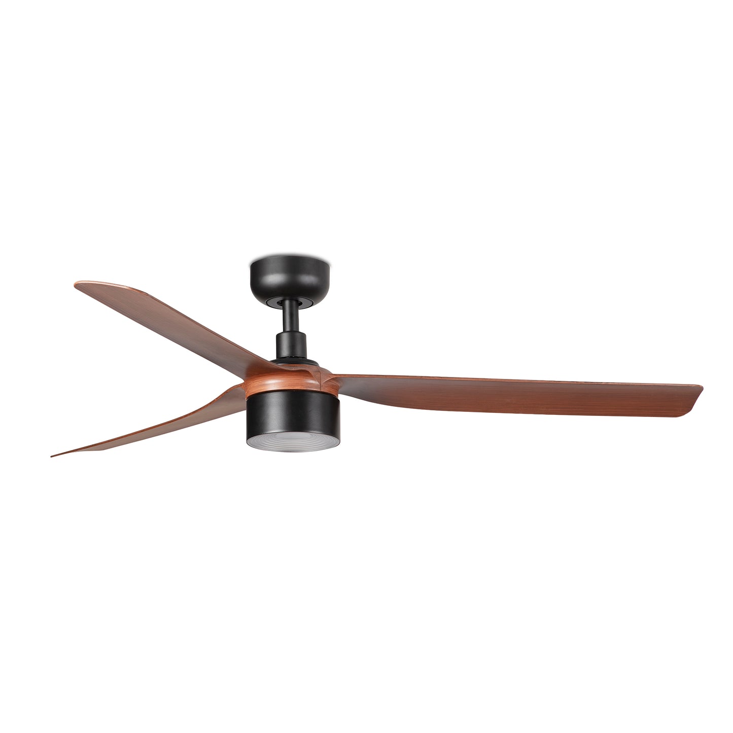 PUNT TEK M Black/walnut fan 3000K 0-10V