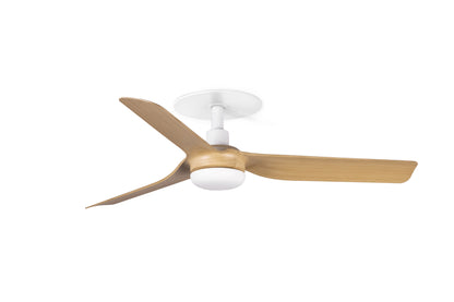 MINI PUNT RECESSED S White/maple fan Wall Control white 0-10V