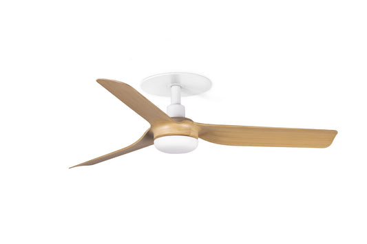 MINI PUNT Süvistatav Valge/vaher ventilaator 0-10V