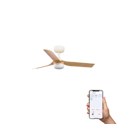 MINI PUNT S White/maple fan 10W TUYA SWT 0-10V