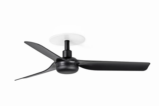 MINI PUNT süvistatav S must ventilaator 0-10V