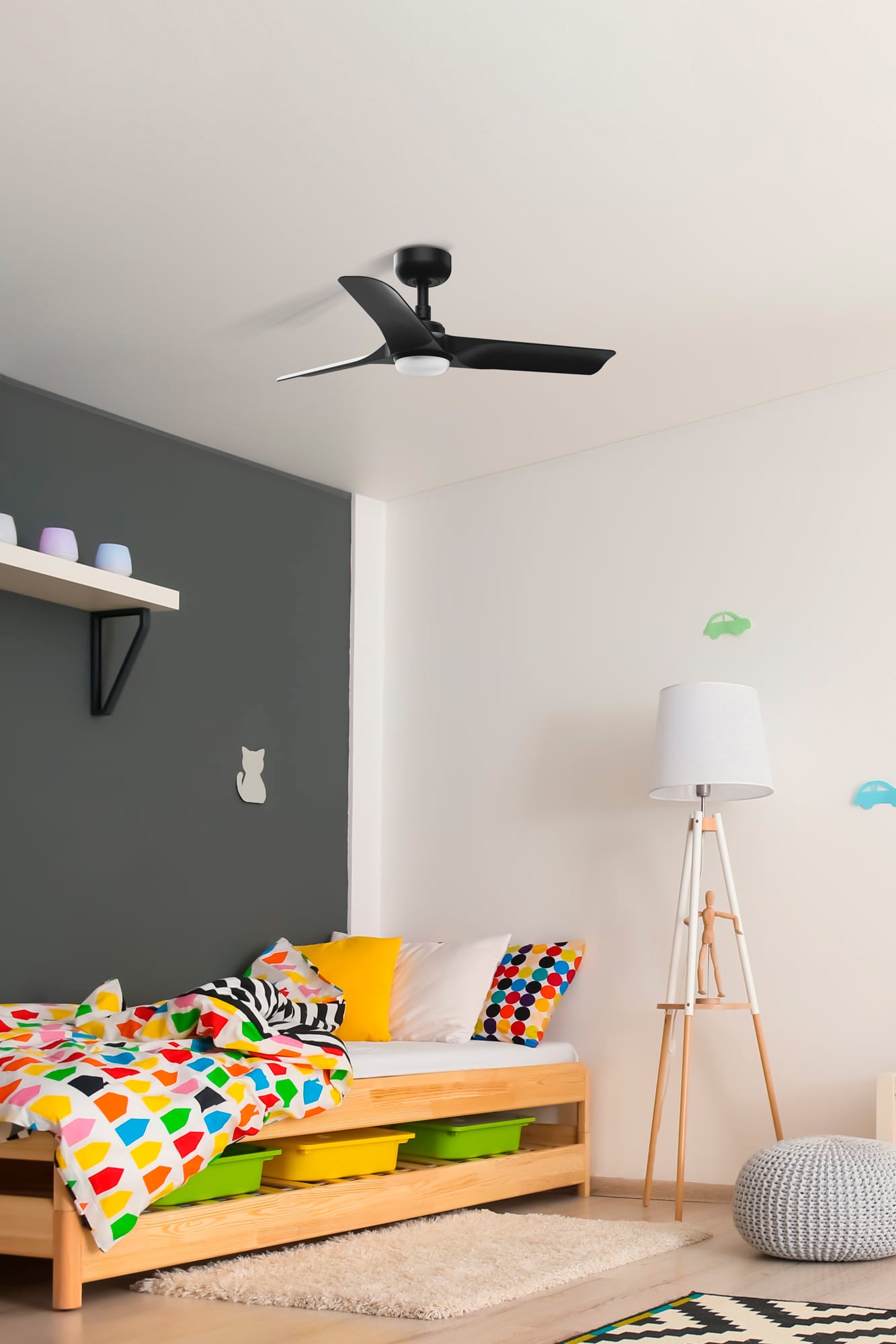 HEI S LED must ventilaator