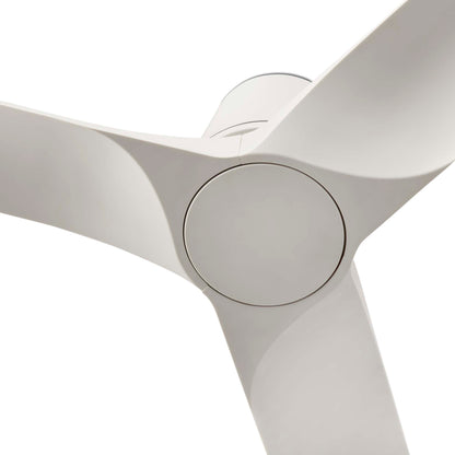 Deckenventilator ohne Licht HEY TUB S Ø900mm WEISS 3 WEISSE FLÜGEL