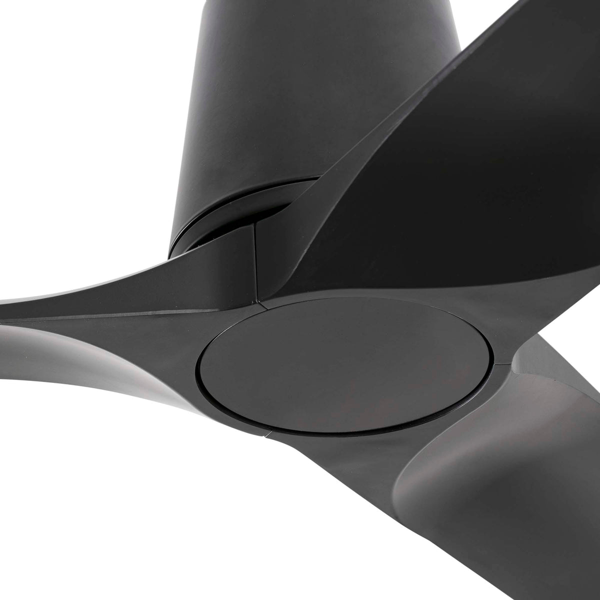 Ventilatore da soffitto senza luce HEY TUB S Ø900mm NERO 3 PALE NERE