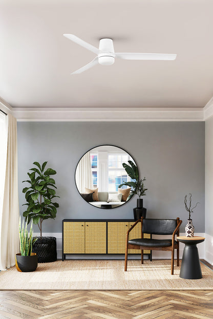 PUNT TUB M LED valge ventilaator TUYA