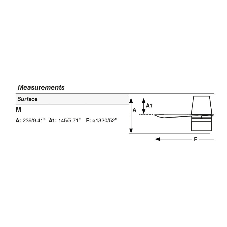 PUNT TUB M TEK Black/walnut fan Wall Control black 3000K