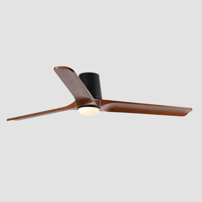 Kattotuuletin valolla HEYWOOD TUB L Ø1320MM MUSTA 3P PÄHKINÄ OSC 10W CCT