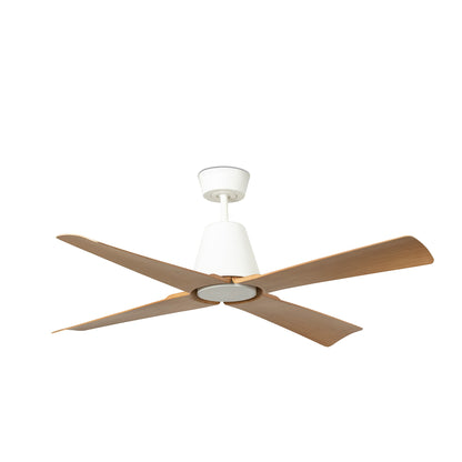 TYPHOON M LED valge/vahtra ventilaator 3000K IP44