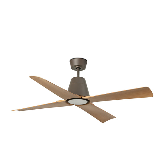 TYPHOON M LED pruun/vaher ventilaator 3000K IP44